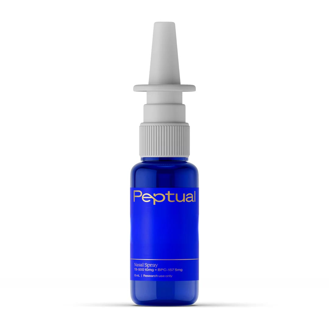 Peptual TB-500, 10mg +BPC- 157, 5mg Nasal